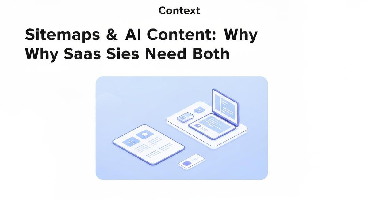 Sitemaps & AI Content: Why SaaS Sites Need Both