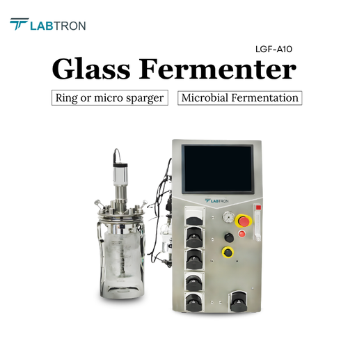 Glass Fermenter LGF-A10 - Glass Bioreactor.png