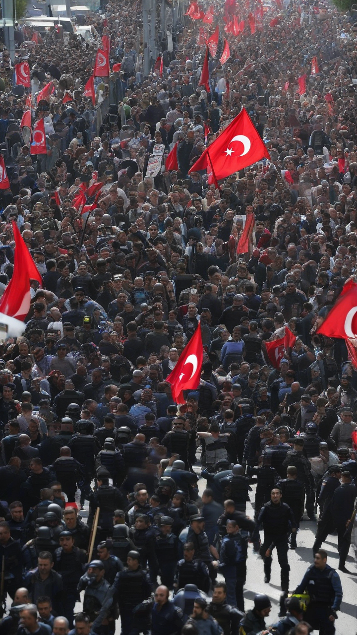 Hundreds detained during May Day protests in Turkey