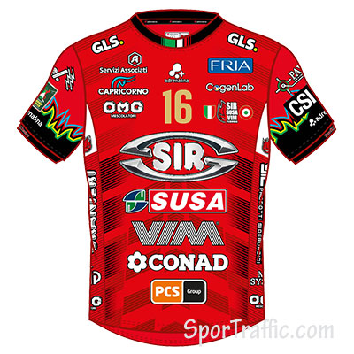 PERUGIA Semeniuk Superlega away volleyball jersey.jpg