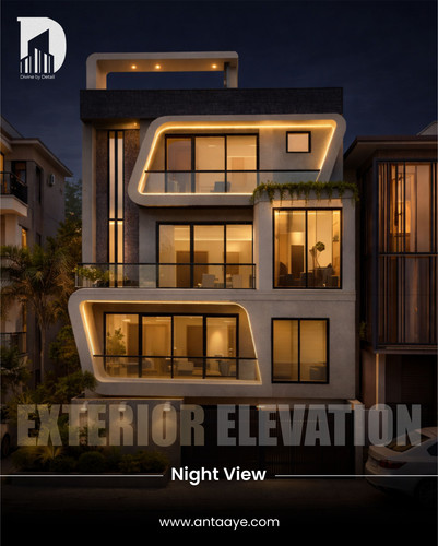 Antaaye Exterior Elevation Night View.jpg