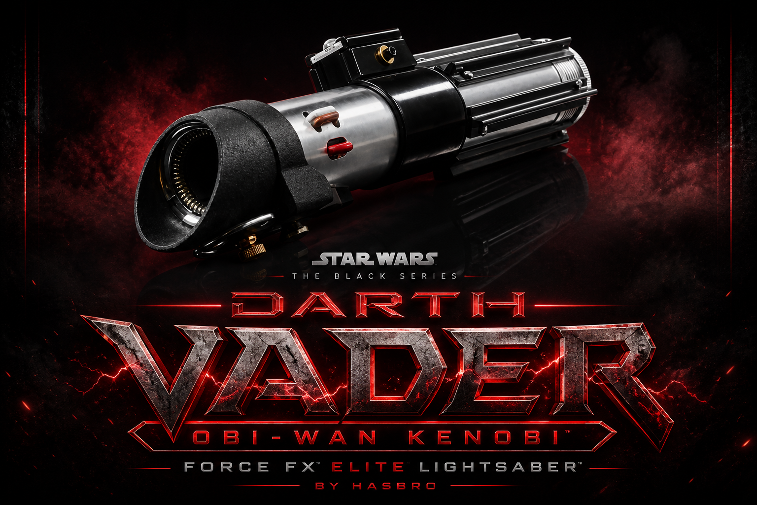 Vader’s signature weapon refined in Hasbro’s Force FX Elite edition