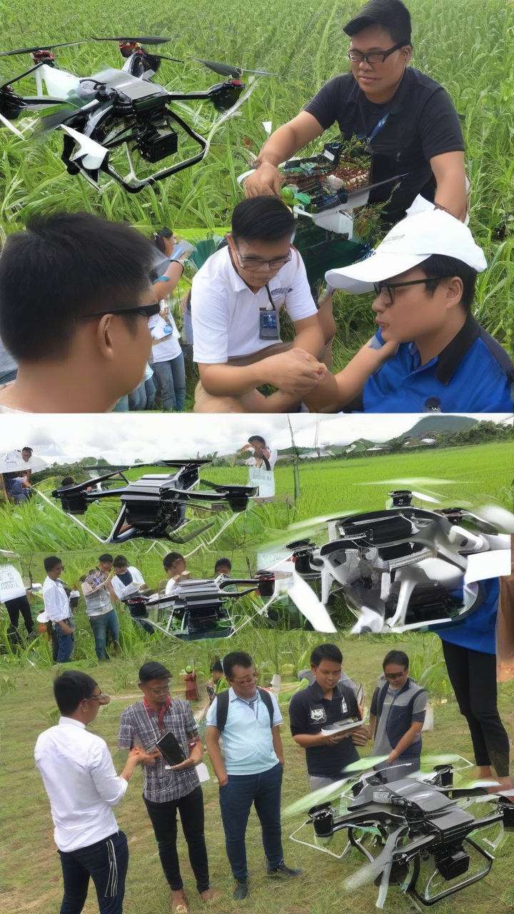 Drone farming takes off in Cagayan as FPA brings tech caravan to 237 farmers, students