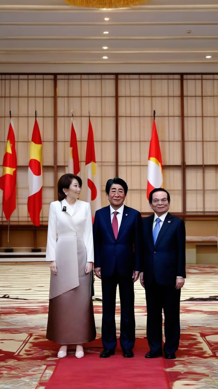 Japan PM meets with Vietnam leaders