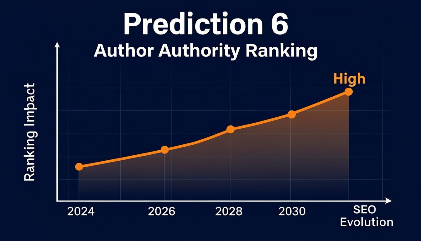 chart visual: Prediction 6: Author Authority Becomes a Ranking Factor