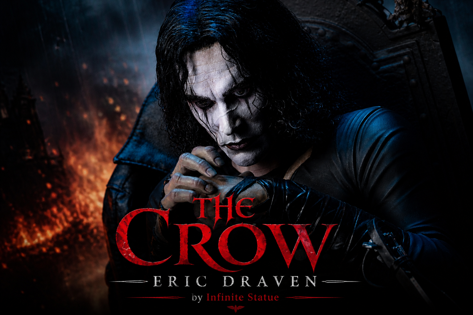 The Crow’s Eric Draven arrives in 1/4 scale from Infinite Statue