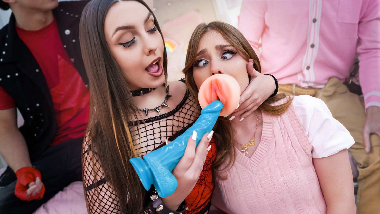 SisSwap 26 05 03 Violet Dawn & Lucy Foxxx – Violet Turns Lucy’s Mouth Into a Personal Pocket Pussy: Cam Girl Swap
