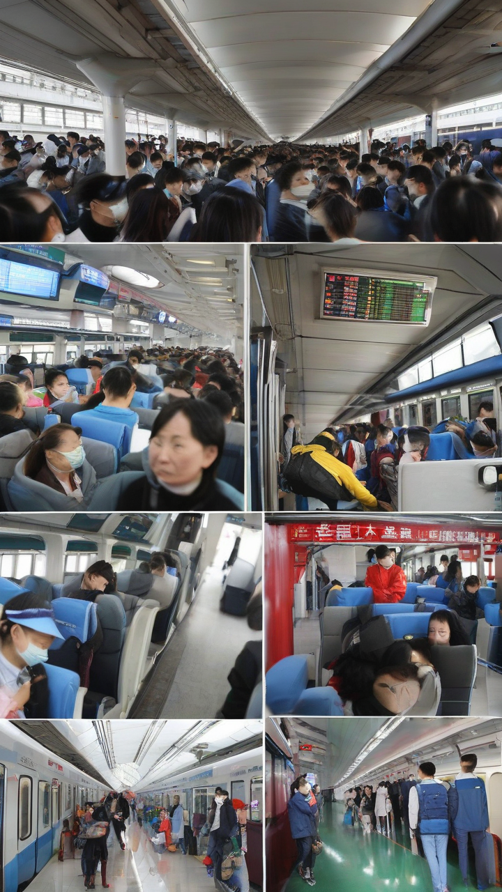 China railway records 24.8M passengers on Labor Day