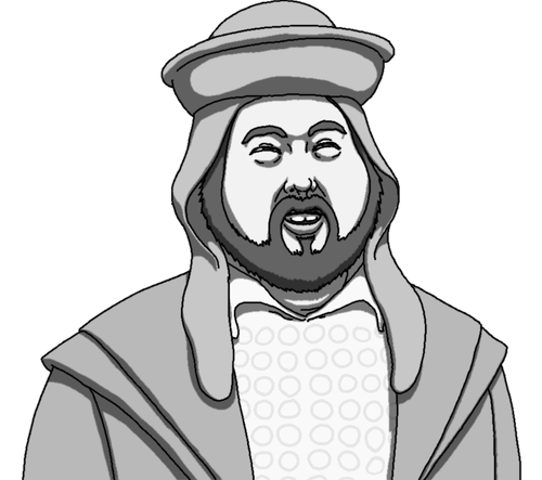 Romeo Treblanc BW.png