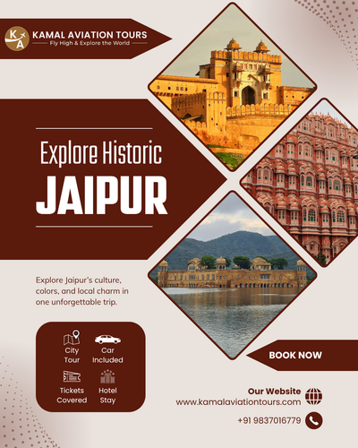 Brown and Beige Modern Jaipur Tour and Travel Agency Instagram Post.png