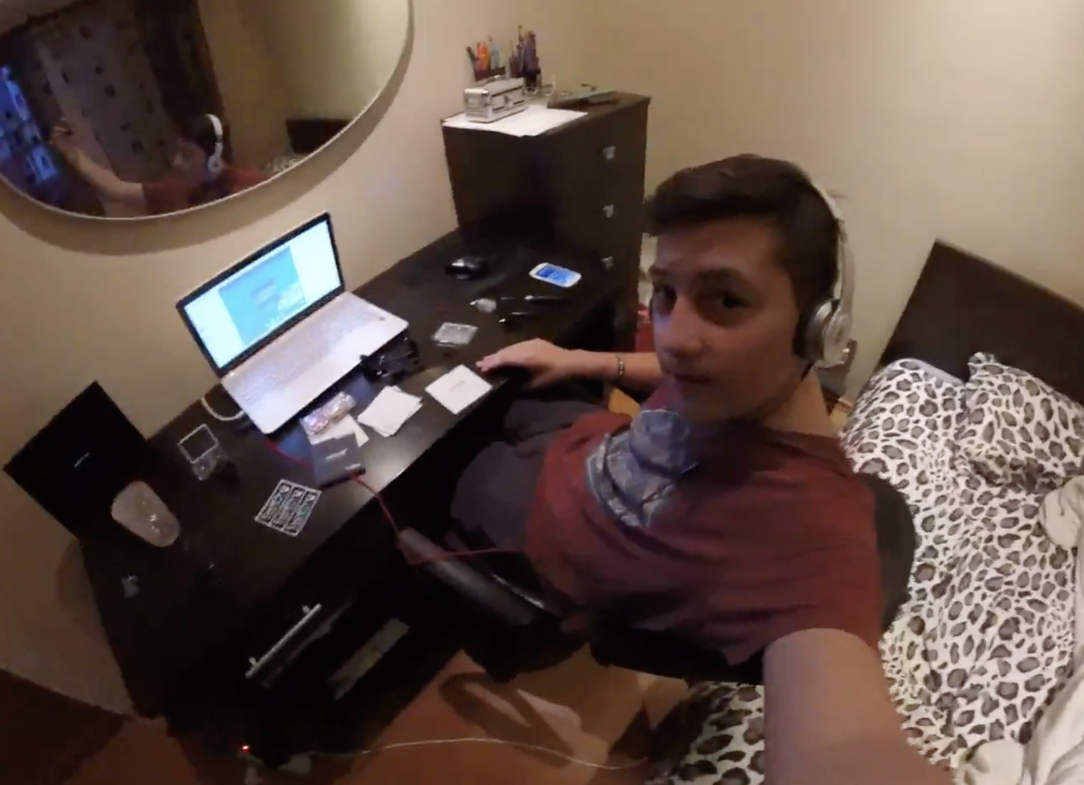 Gaming bedroom