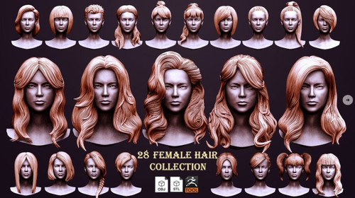 zbrush hair 3d model sculpting artstation imm.jpg