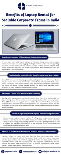 Benefits of Laptop Rental for Scalable Corporate Teams in India.jpg