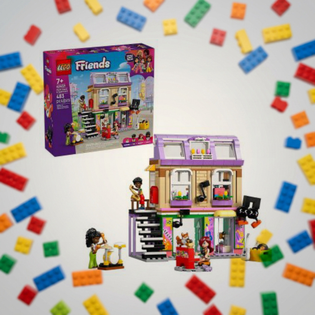 LEGO 42653 Музична крамниця і квартира