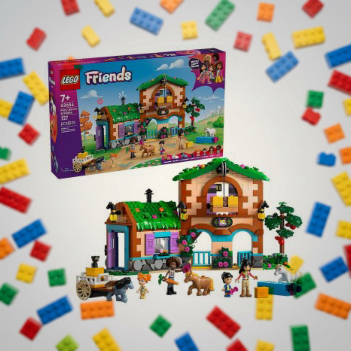 LEGO 42654 Ранчо і стайня поні