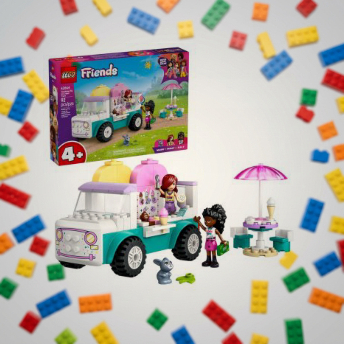 LEGO 42644 Хартлейк-Сіті. Фургон із морозивом