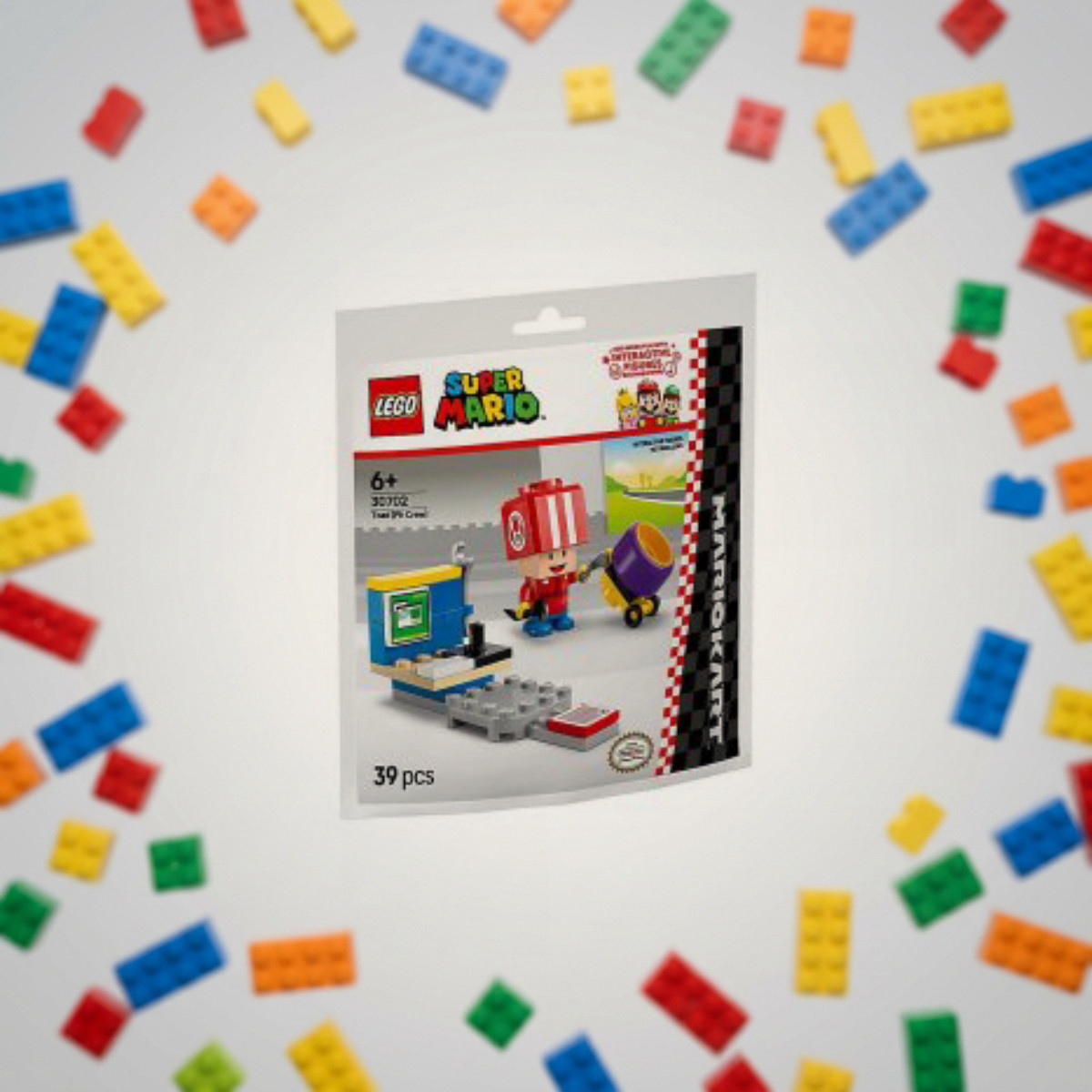 LEGO 30702 Mario Kart™ – Toad (Pit Crew)