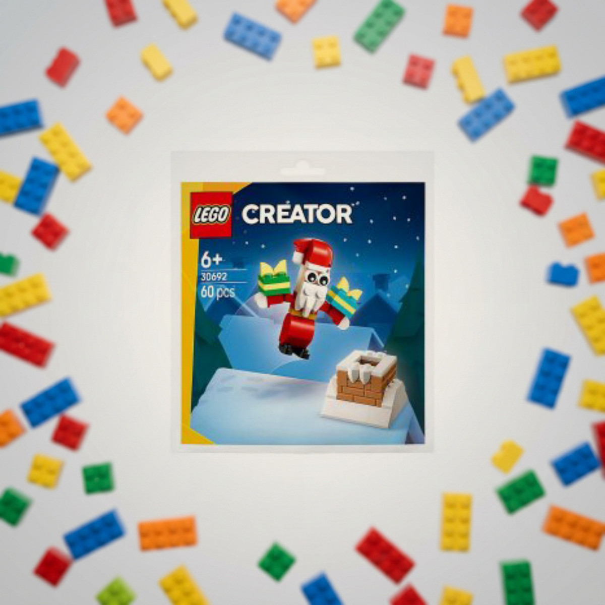 LEGO 30692 Різдвяні забави з димарем із Сантою