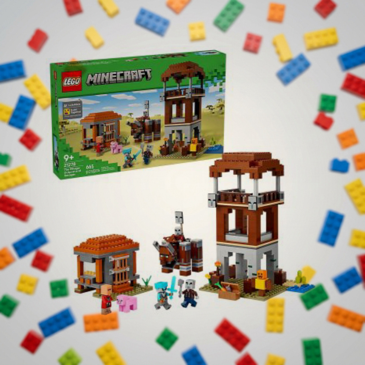 LEGO 21278 Аванпост розбійників та спустошувач