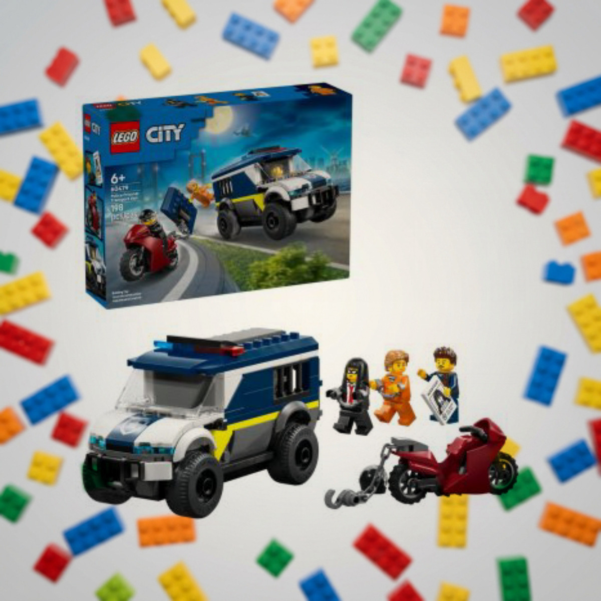 LEGO 60479 Поліцейський фургон для перевезення в’язнів