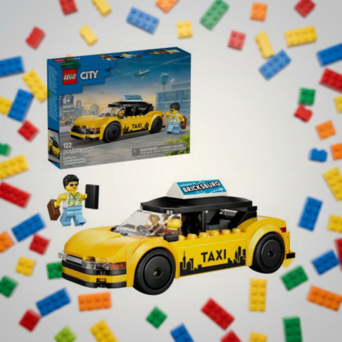 LEGO 60487 Жовте таксі