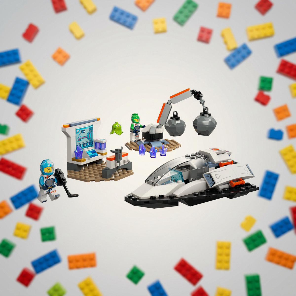 LEGO 60429 Космічний корабель і дослідження астероїда
