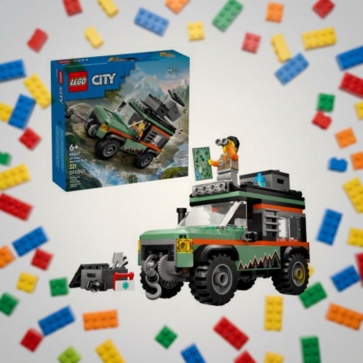 LEGO 60447 Позашляхова гірська вантажівка 4x4