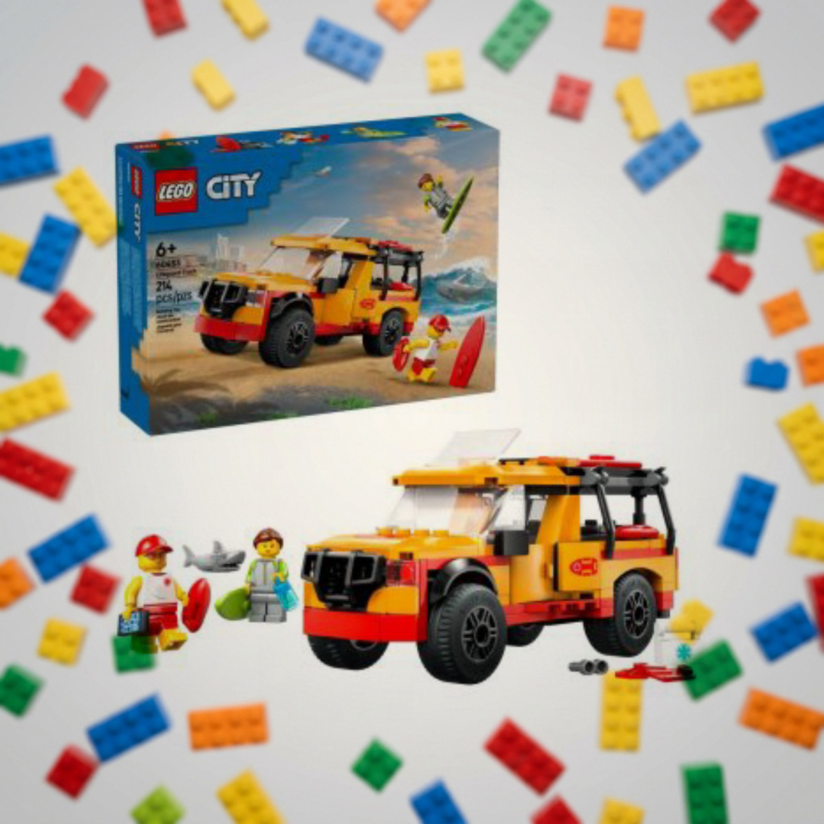 LEGO 60453 Пляжна рятувальна вантажівка