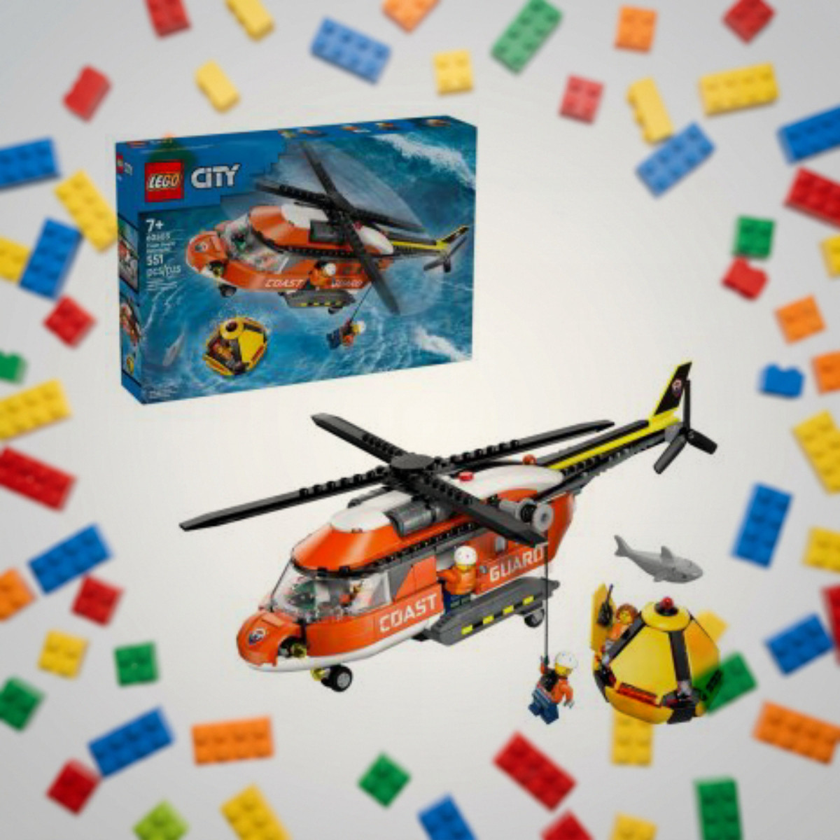 LEGO 60503 Гелікоптер берегової охорони