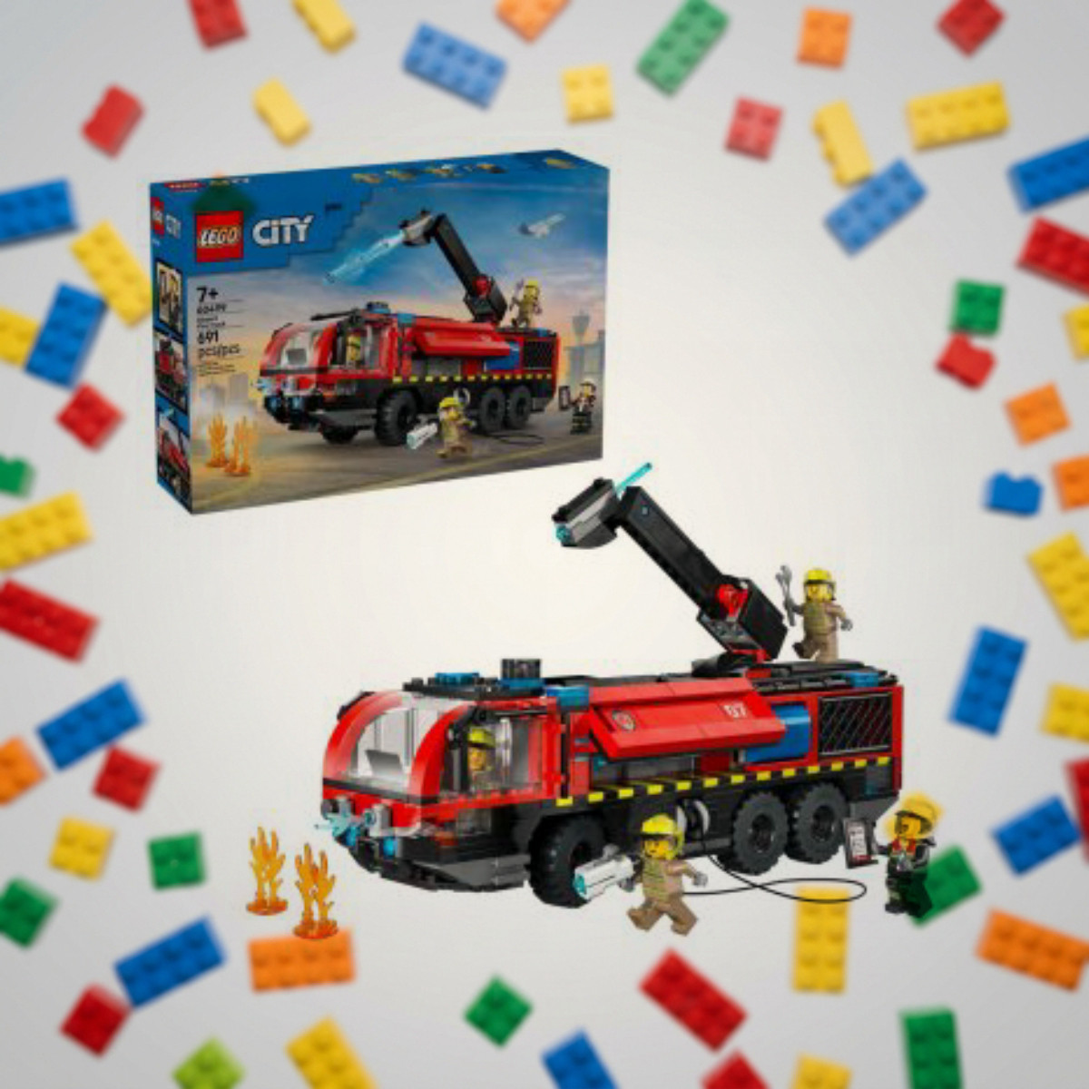 LEGO 60499 Пожежна вантажівка в аеропорту