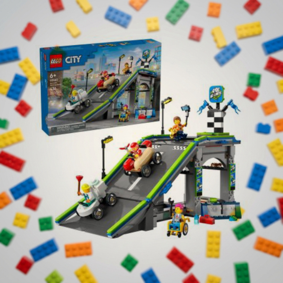 LEGO 60460 Жодних обмежень: Автором для гоночних