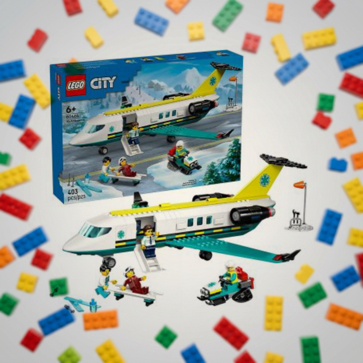 LEGO 60465 Літак швидкої медичної допомоги