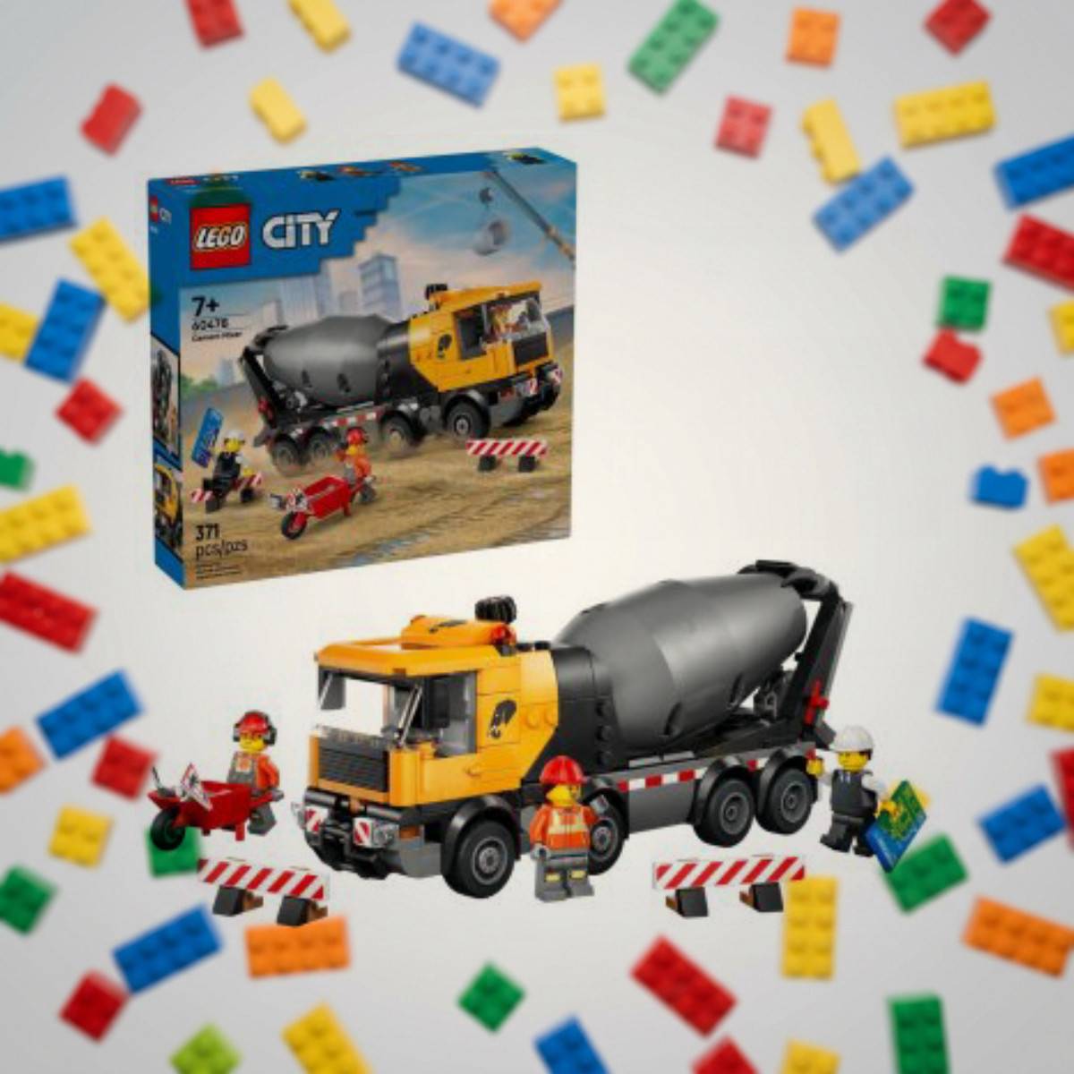 LEGO 60478 Бетонозмішувач