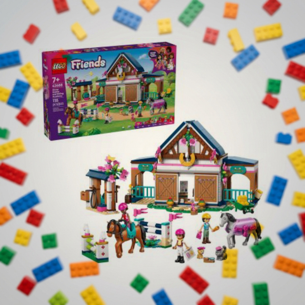 LEGO 42688 Кінна стайня і академія верхової їзди