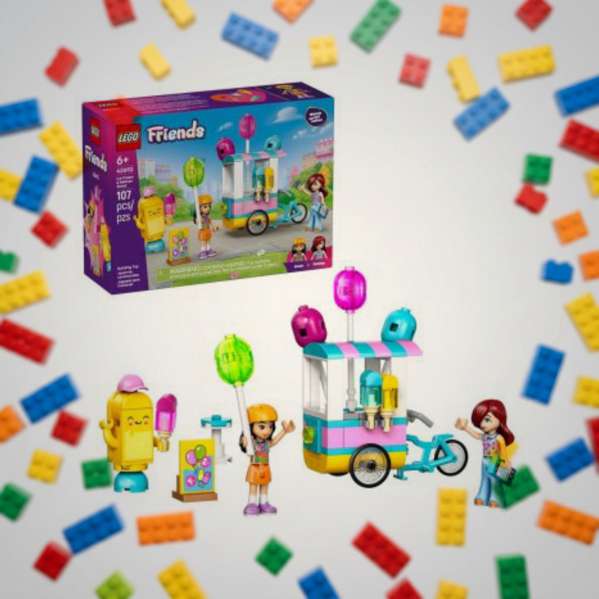 LEGO 42692 Літка з морозивом і повітряними кульками