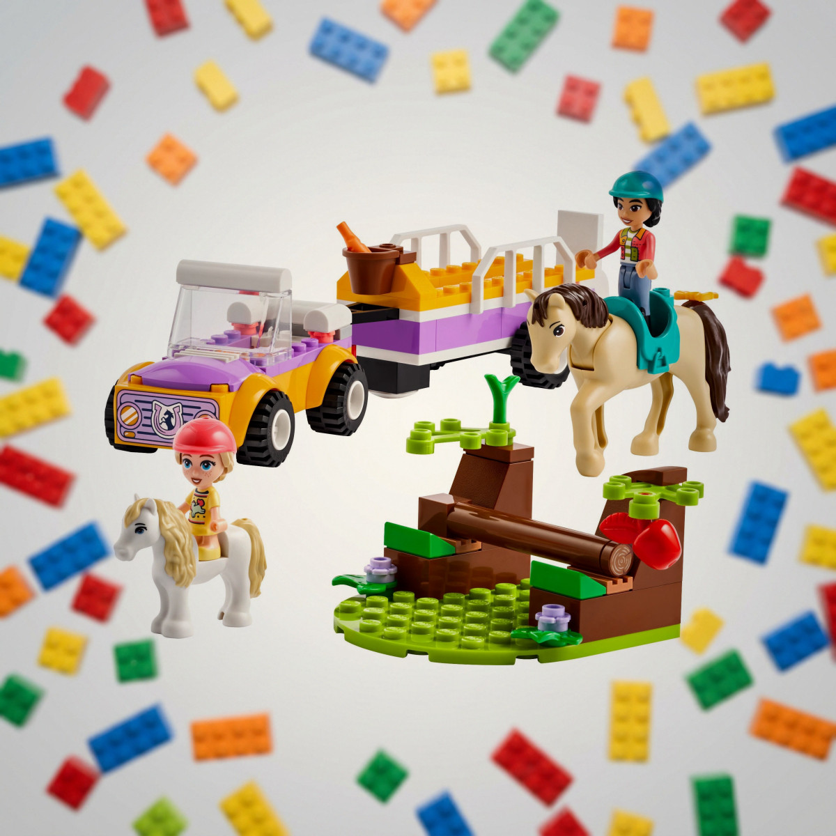 LEGO 42634 Причіп для коня і поні