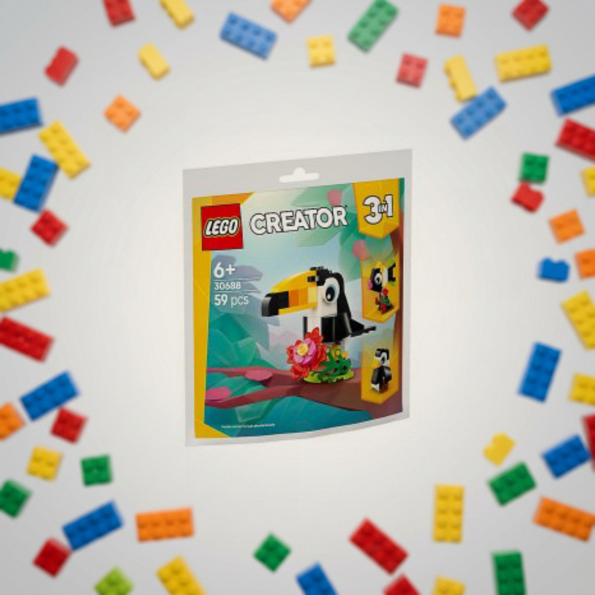 LEGO 30688 Тропічний тукан