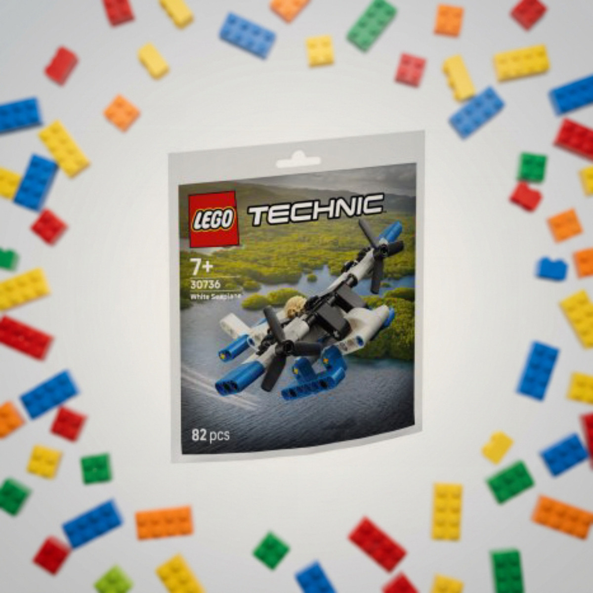 LEGO 30736 Білий гідроплан