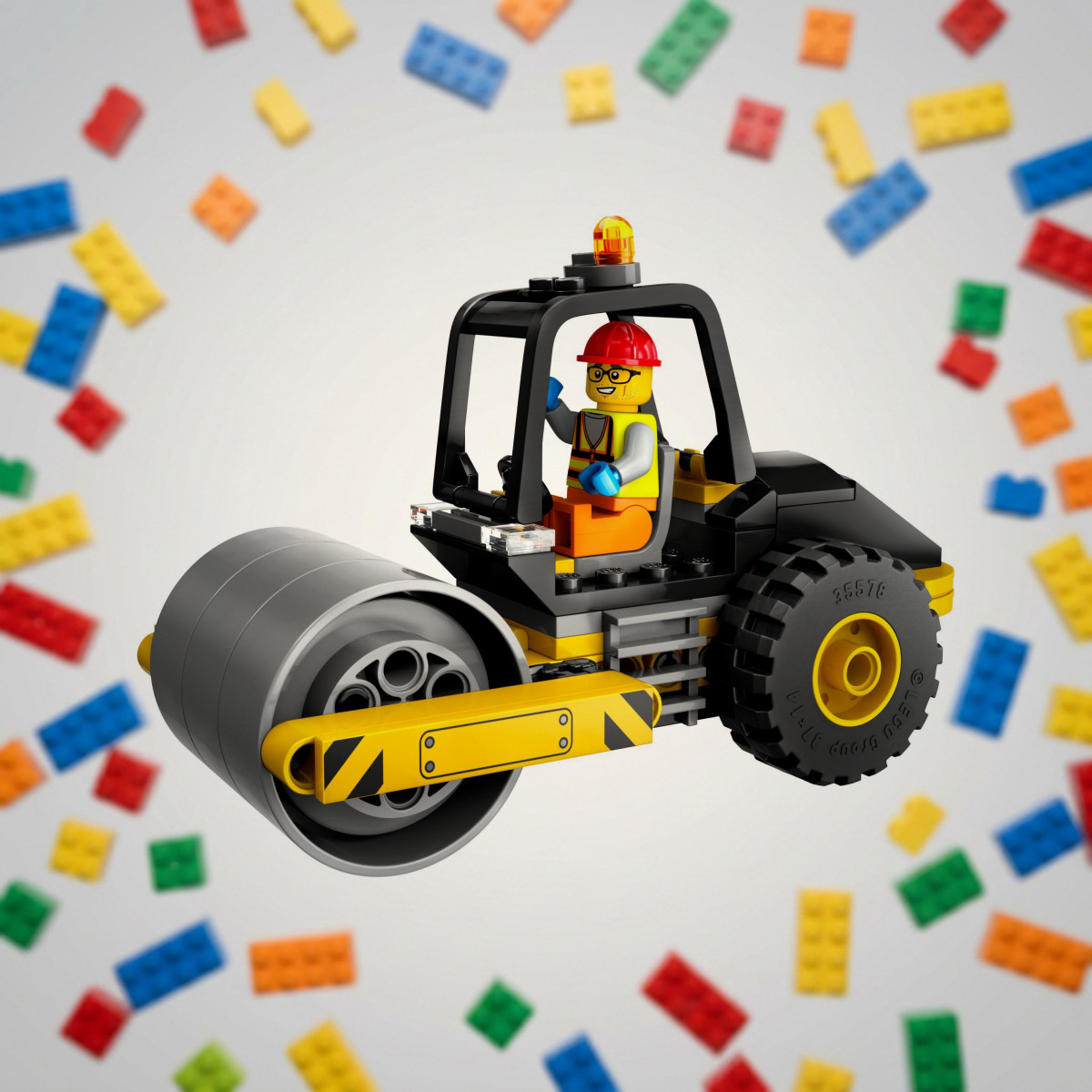LEGO 60401 Будівельний паровий каток