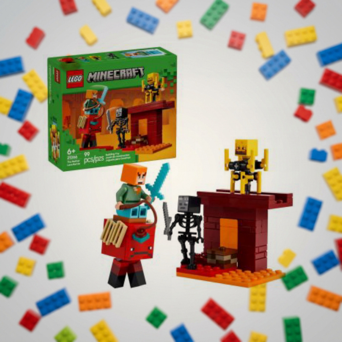 LEGO 21266 Битва с лавой в Незере