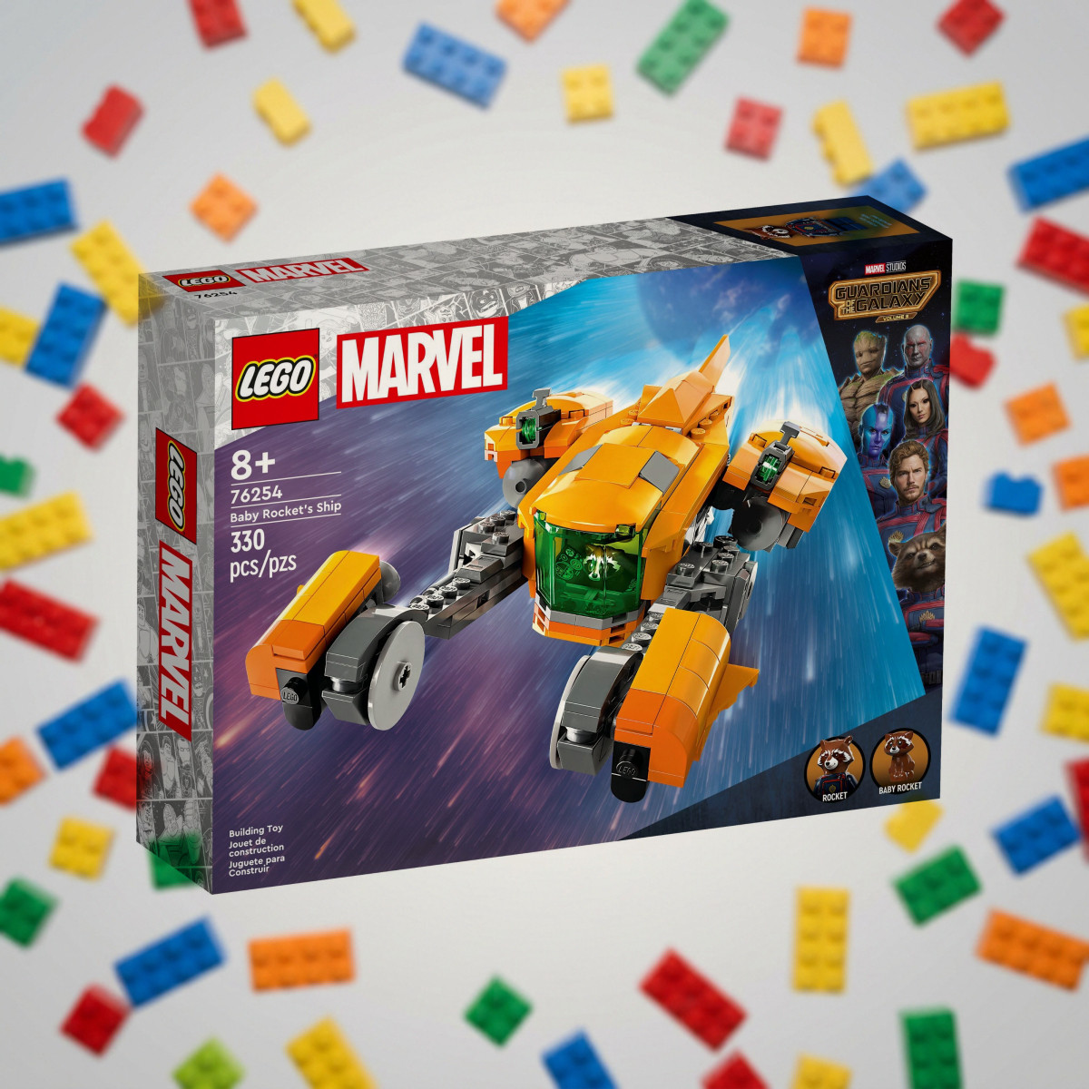 LEGO Marvel 76254 Звездолет малыша Ракеты