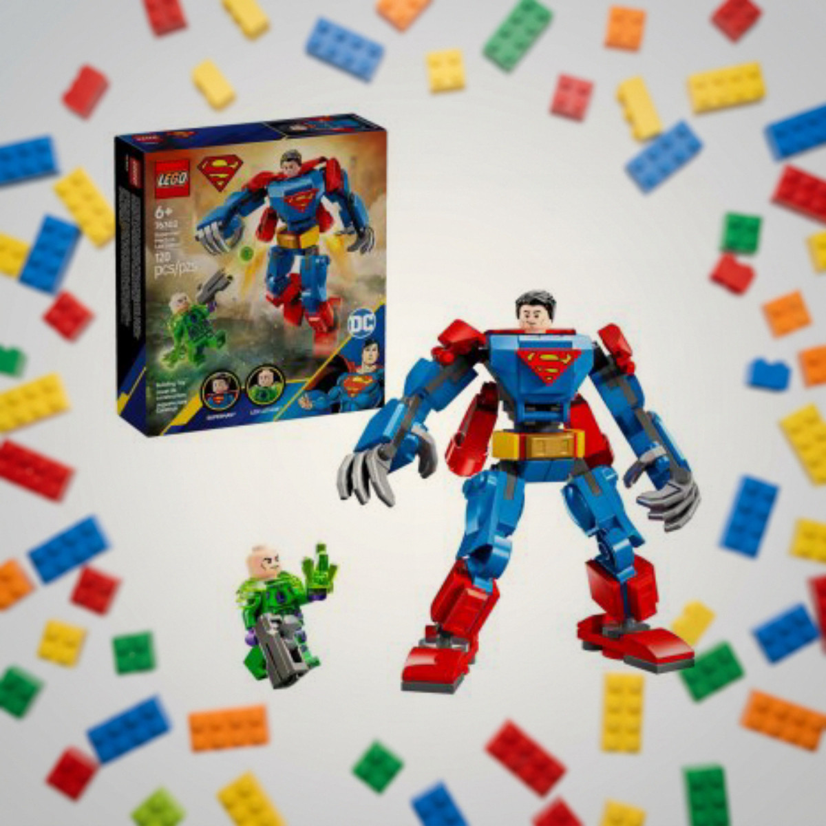 LEGO DC 76302 Супермен-робот против Лекса Лютора