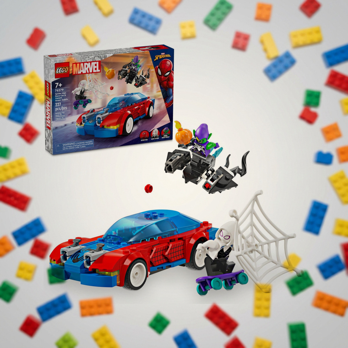 LEGO Marvel 76279 Автомобиль для гонки Человека-Паука
