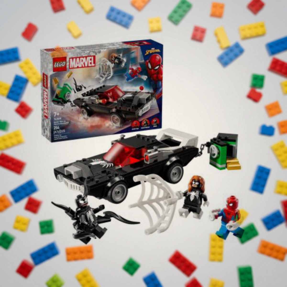 LEGO Marvel 76309 Человек-паук против маслкара Венома