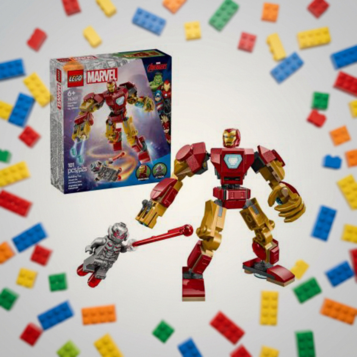 LEGO Marvel 76307 Робот Железного Человека против Альтрона