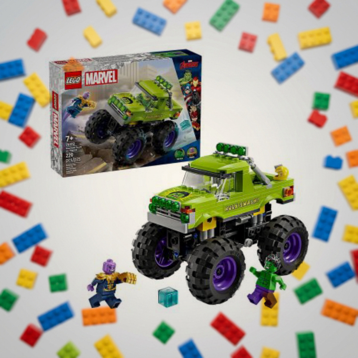 LEGO Marvel 76312 Грузовик Халка против Таноса