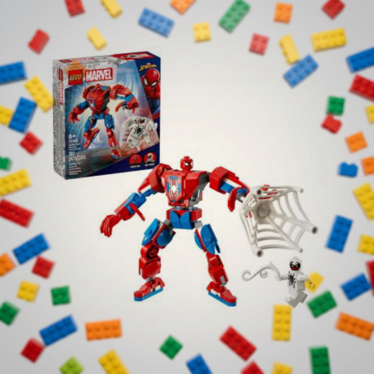 LEGO Marvel 76308 Робот Человека Паука против Анти-Венома