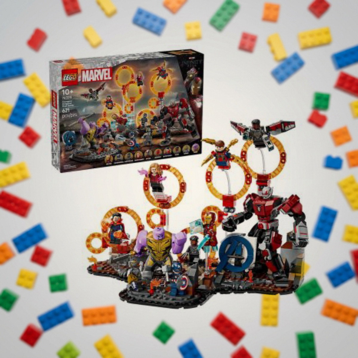 LEGO Marvel 76323 Мстители: Завершение.Решающая битва