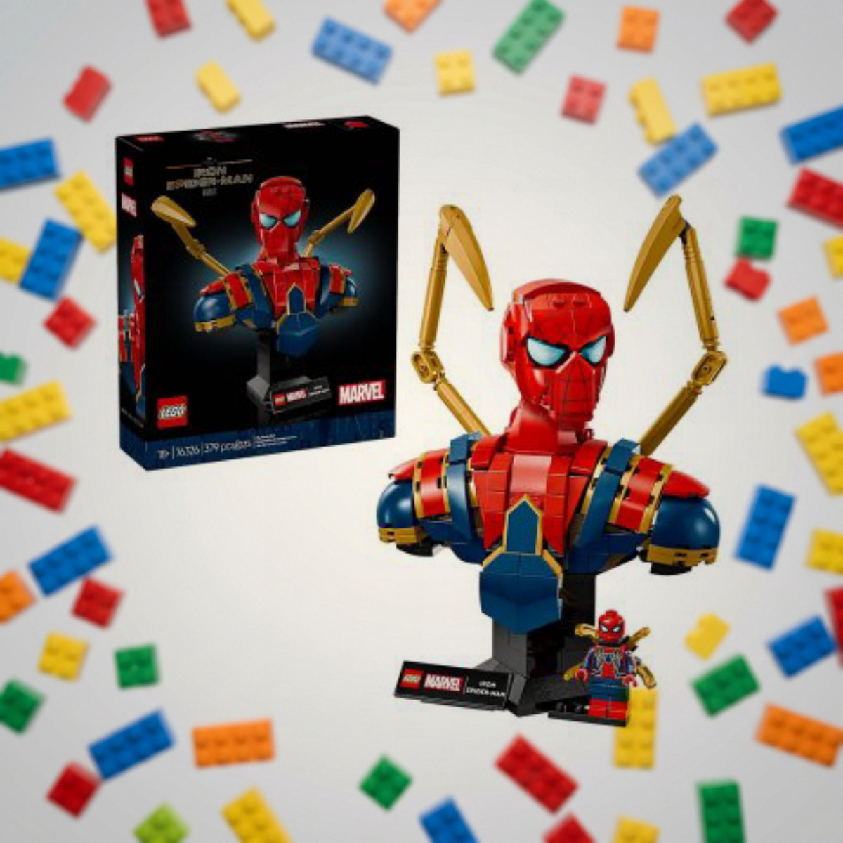 LEGO Marvel 76326 Бюст Железного Человека-Паука