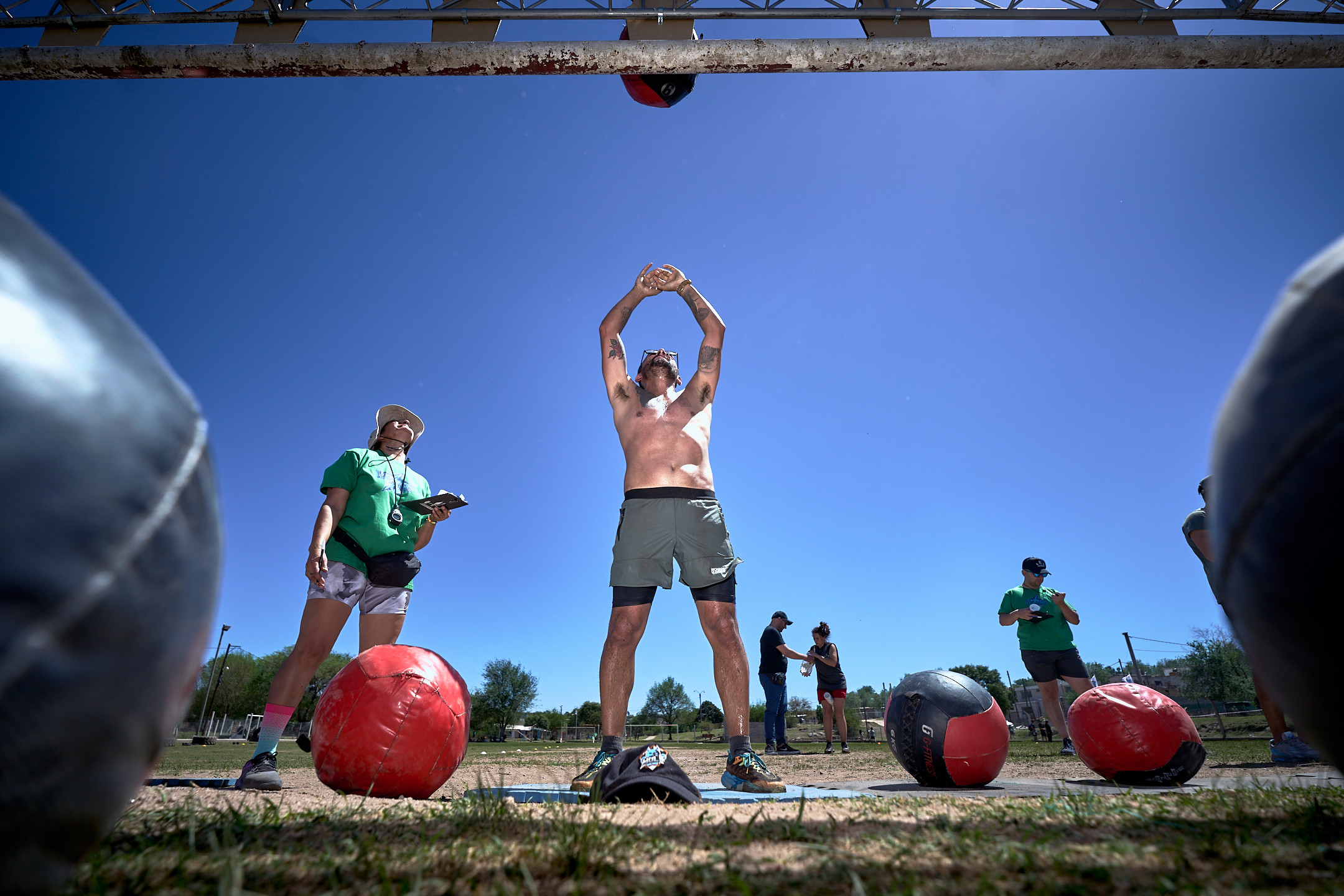 Movimientos técnicos en el área de competencia